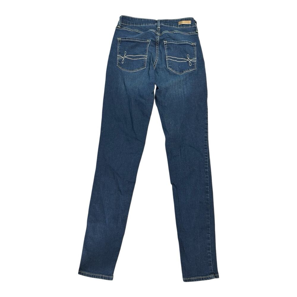 Denizen From Levi's High Rise Skinny Stretch dark wash denim jeans Size 26/30 - Picture 6 of 15